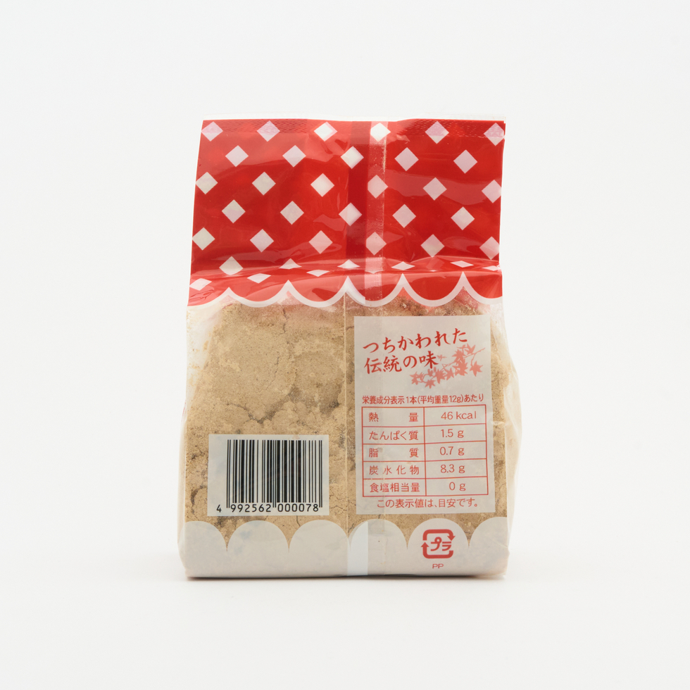 Momijiya Gokabo 12 pieces, Bag (Roasted Soya Flour Sweets)