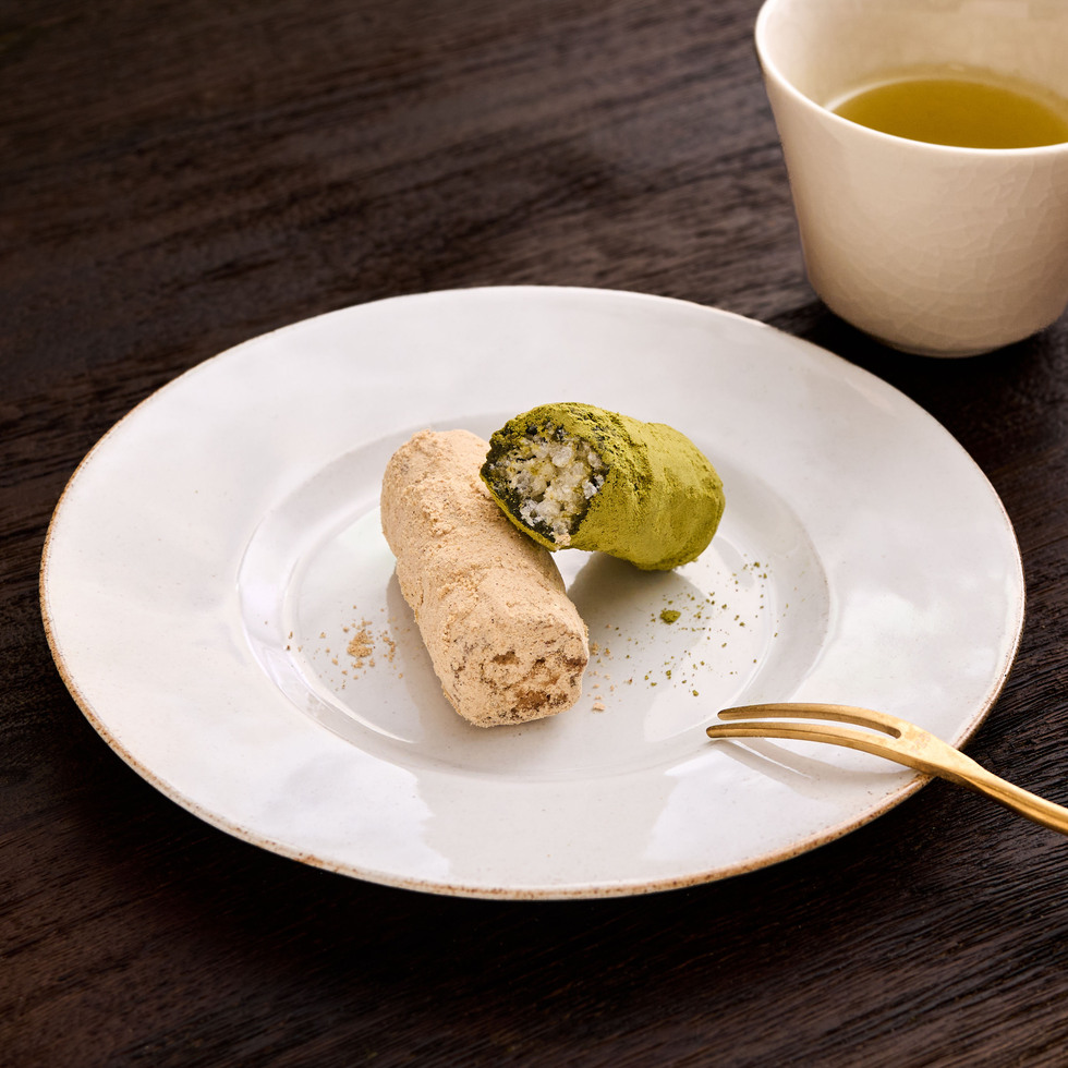 Momijiya Gokabo Assortment 15 pieces (Soya Flour & Matcha)