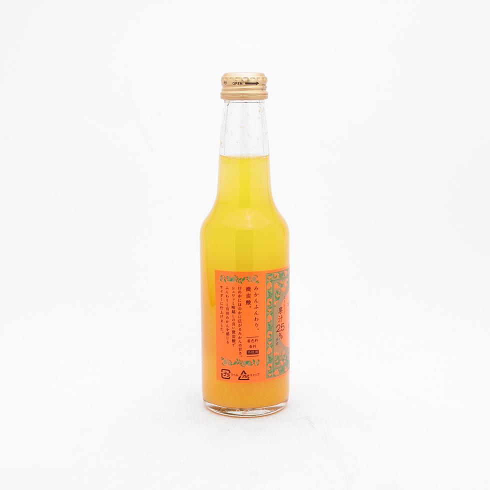 Sowaka Kajuen Arida Mikan Satsuma Mandarin Lightly Sparkling Cider 250ml 