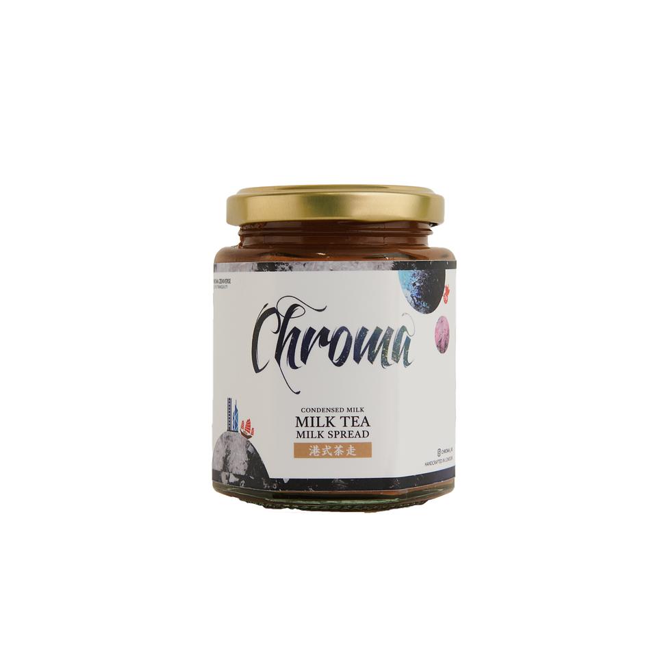 Exclusive Set: Chroma HOME Kong Milk Tea Spread + Hojicha Milk Spread (Get 1 handheld milk blender for free)