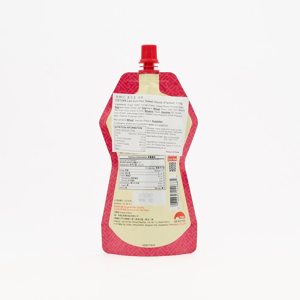 Lee Kum Kee Sweet Sauce (Packet) 210g
