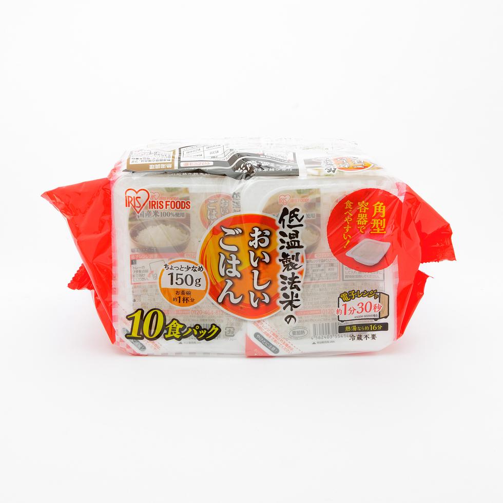 Iris Ohyama Japanese Rice Retort Pack 150g x 10