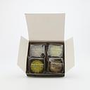  WASO × Manna Hong Kong-Style Handcrafted Mini Mooncakes 4pcs (2× Matcha Red Bean, 2× Hojicha Custard) FREE totebag Pre-order