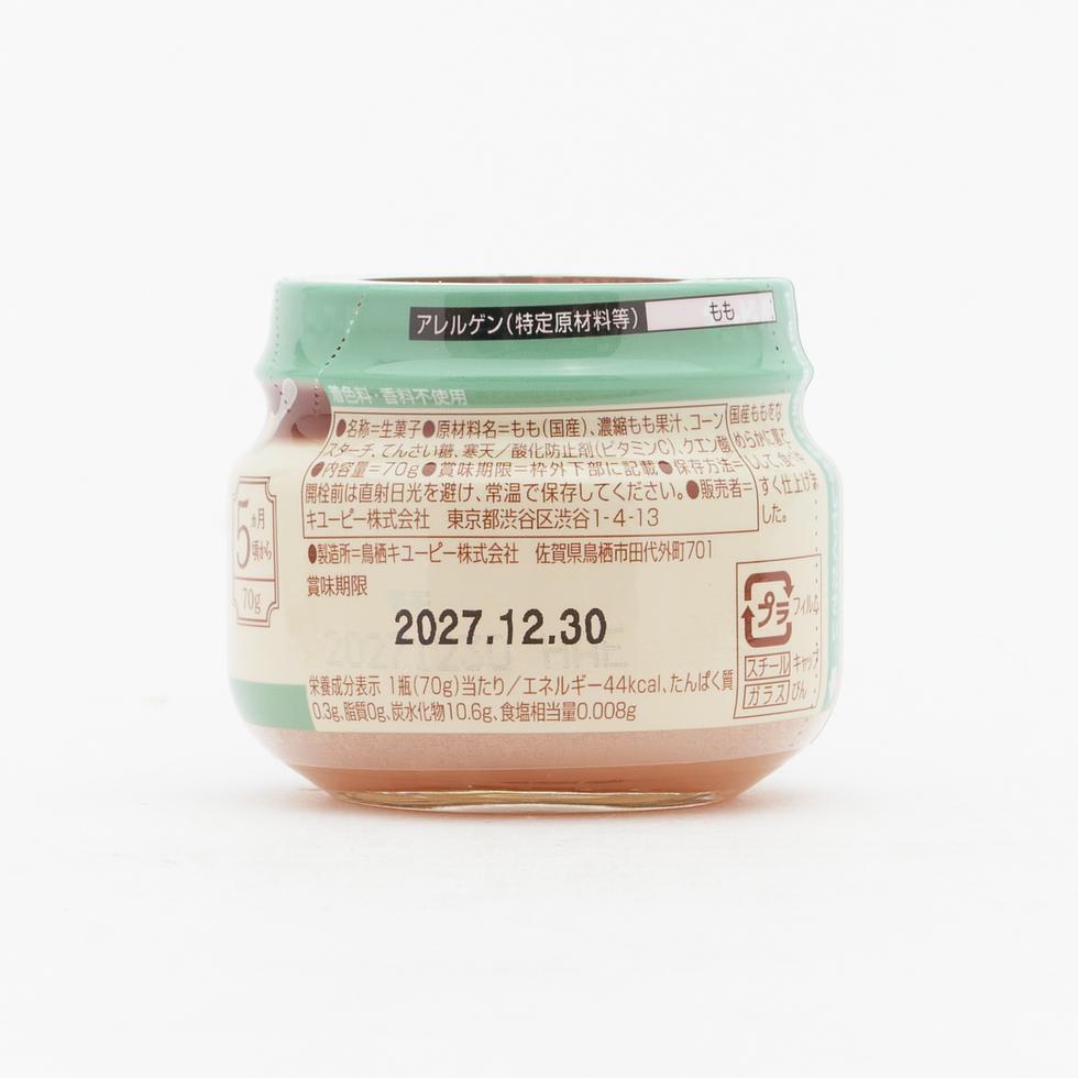 Kewpie Kodawari no Hitosaji Japanese Peach (from 5 Months) 70g