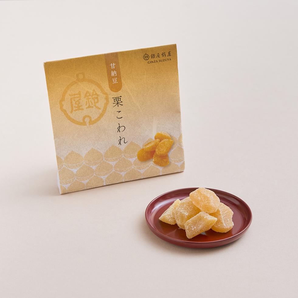 Ginza Suzuya Kuri-koware Amanatto 30g (Candied Chestnut)
