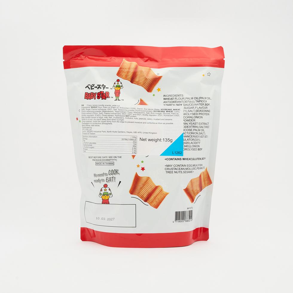 Baby Star Ramen Snack Original Wide 135g