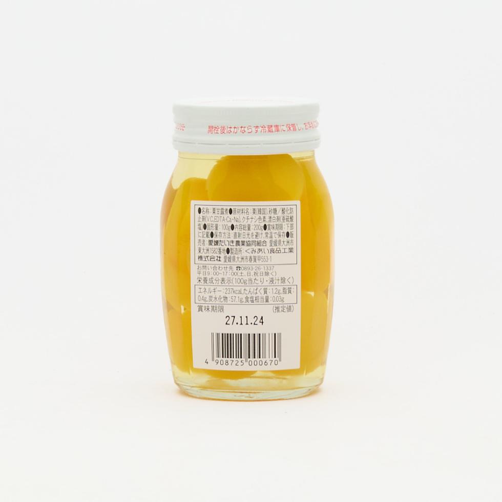 JA Ehime Taiki Sweet Simmered Chestnuts 200g