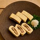 Kyoto Style Eel-Filled Dashimaki Tamago (Umaki) ~Made with Kombu and Bonito Dashi from Hokkaido~ by Hideki Hiwatashi (Approx. 15 cm, Approx. 6 slices)