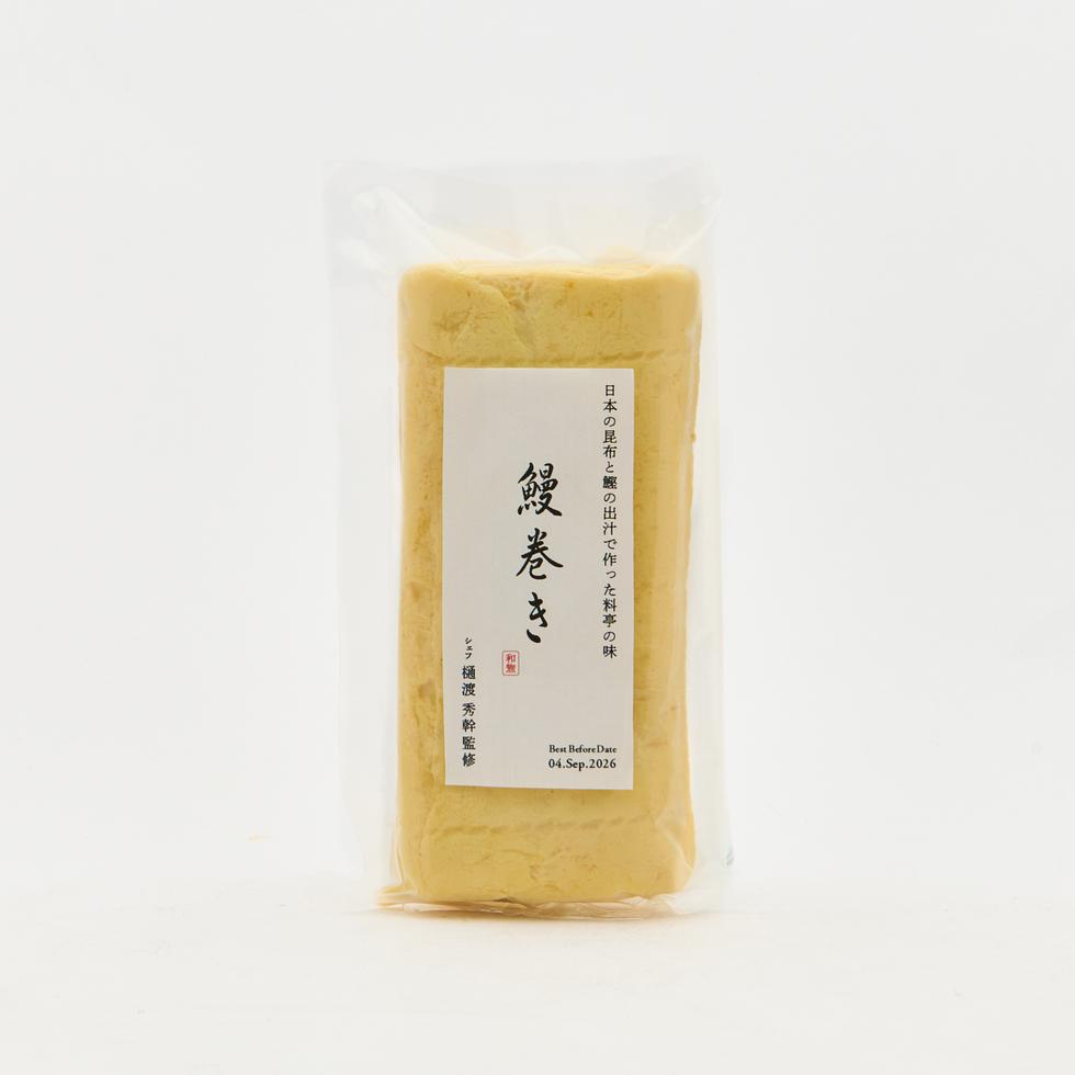 Kyoto Style Eel-Filled Dashimaki Tamago (Umaki) ~Made with Kombu and Bonito Dashi from Hokkaido~ by Hideki Hiwatashi (Approx. 15 cm, Approx. 6 slices)