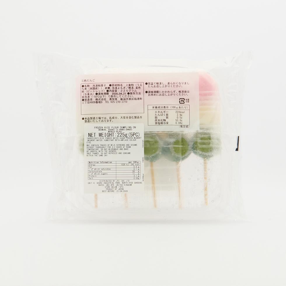 港製菓 三色糯米串團子 225克