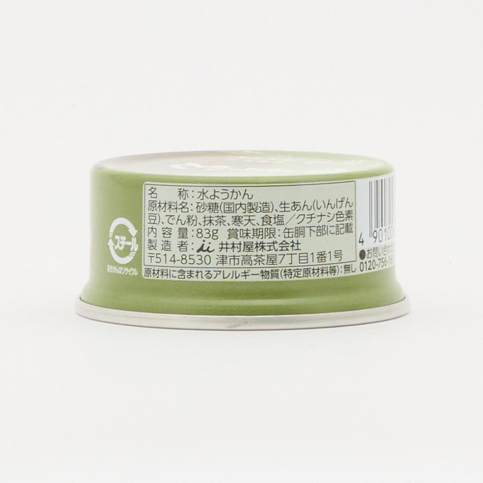 Imuraya Canned Matcha Japanese Red Bean Jelly (Mizuyokan) 83g