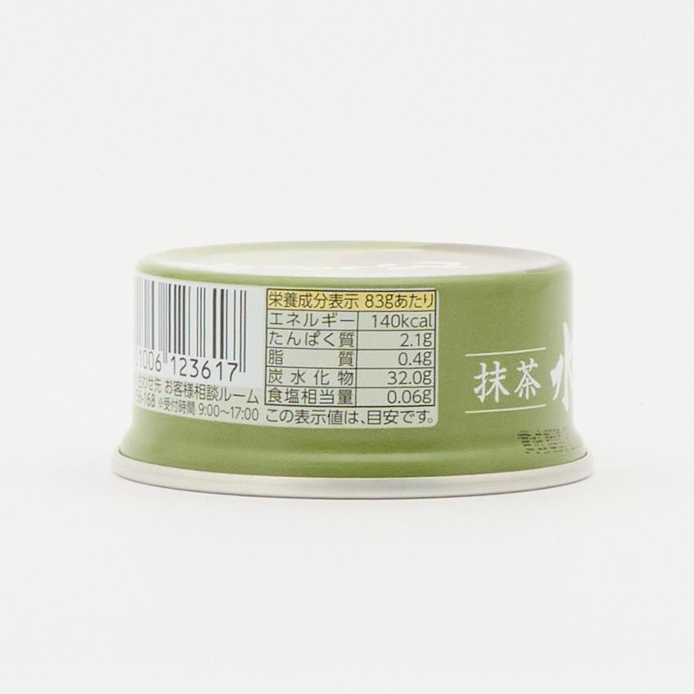 Imuraya Canned Matcha Japanese Red Bean Jelly (Mizuyokan) 83g