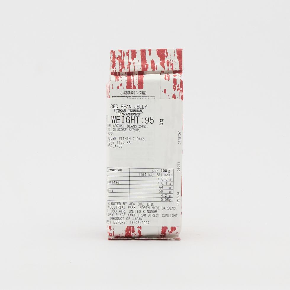 Tenzan Honpo Chunky Red Bean Ogi Yokan Jelly Cake 95g