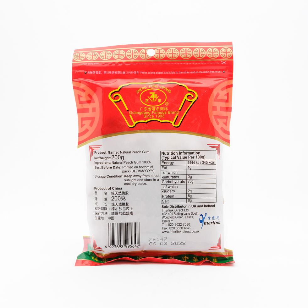 正豊 天然 桃の樹液 200g