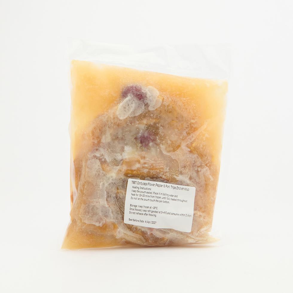 Cordyceps Flower, Pepper & Pork Tripe Chicken Soup 700g (Serves 2)