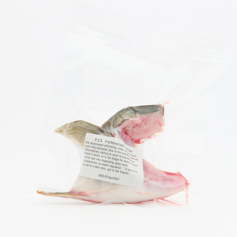 Yellowtail Collar (Sashimi Quality) 140-170g by Nobu Sakaguchi (15 years at a Michelin star)