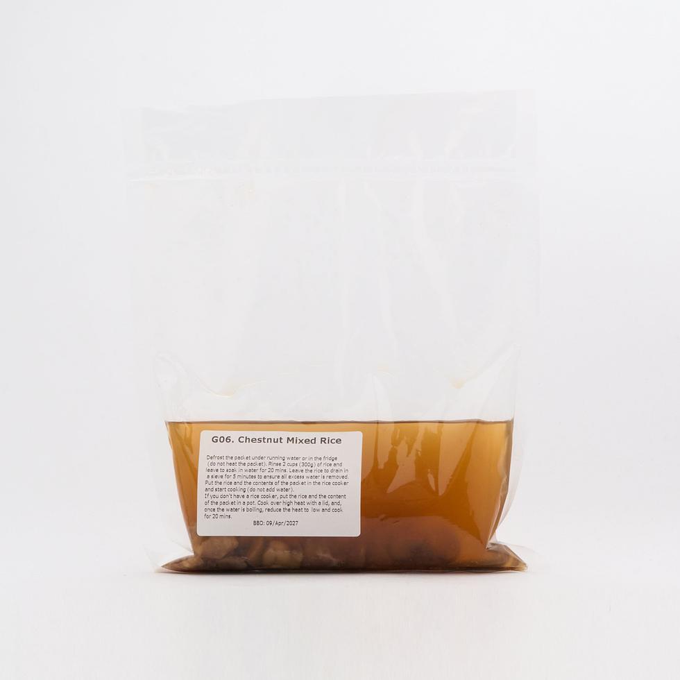 Chestnuts Mixed Rice Seasoning Pack (for 300g uncooked rice)