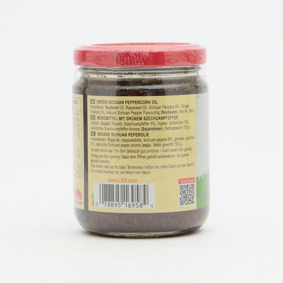 李錦記 青花椒油（グリーン四川山椒オイル）180g