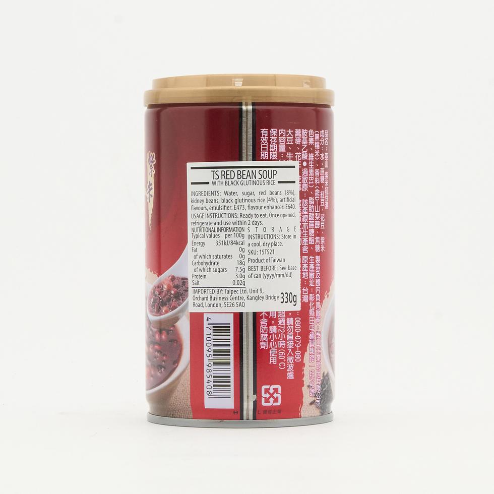 泰山 紫米紅豆湯 330克