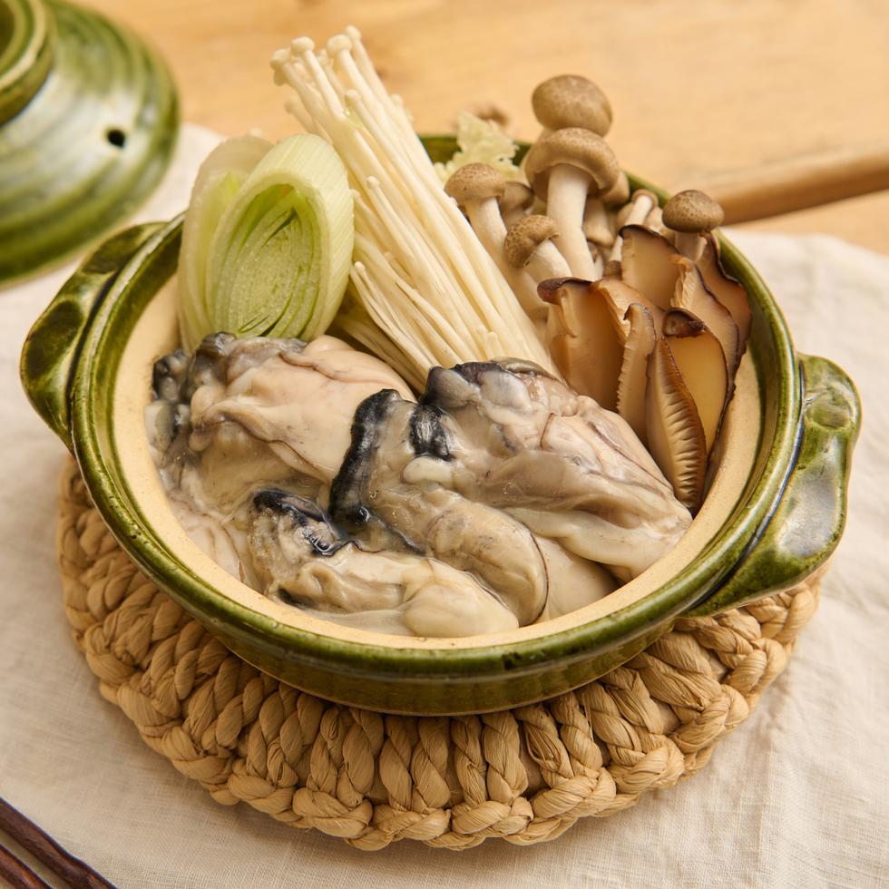 牡蠣味噌火鍋套餐 1人份