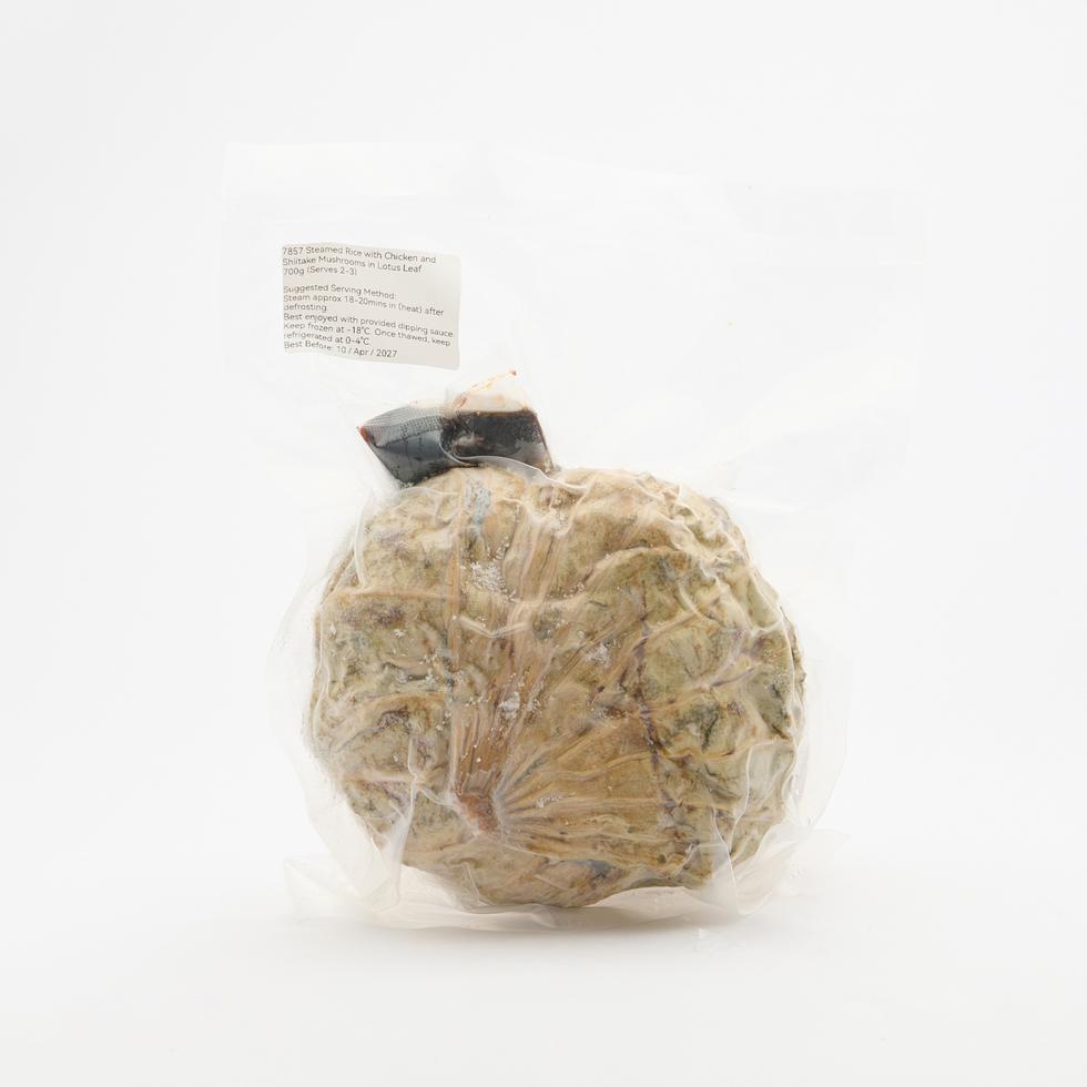 北菇雞荷葉飯 800克  (2-3人份)